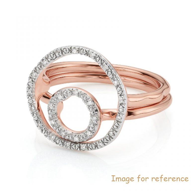 What is the meaning of the ring s925 silver plated rose gold