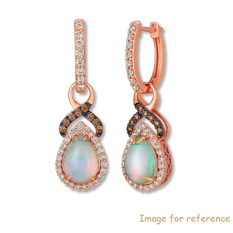 Opal Drop Earrings