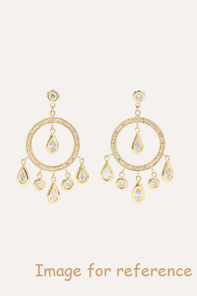 14K gold Cubic Zirconia earrings Jewelry Factory Jewelry OEM ODM 14K gold Cubic Zirconia earrings Jewelry Factory Jewelry OEM ODM