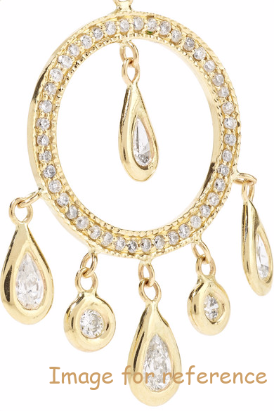 14K gold Cubic Zirconia earrings Jewelry Factory Jewelry OEM ODM3 14K gold Cubic Zirconia earrings Jewelry Factory Jewelry OEM ODM