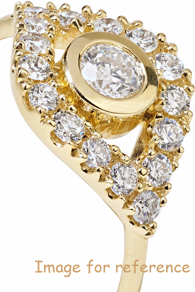 14K gold diamond ring2 14K gold diamond ring 925