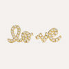 14K gold zirconia earrings OEM Jewelry manufacturers