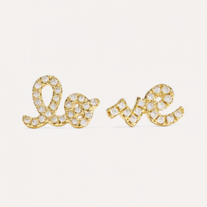 14K gold zirconia earrings OEM Jewelry manufacturers