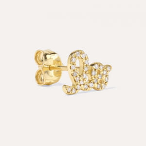 14K gold zirconia earrings OEM Jewelry manufacturers