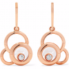 18K rose gold earrings