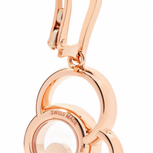 18K rose gold earrings