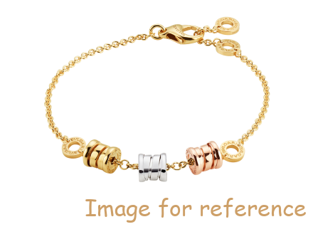 18K gold bracelets Silver Fashion bangles