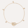 OEM 18K gold diamond bracelet Sterling Silver wholesaler