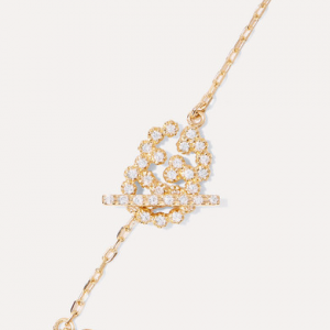 OEM 18K gold diamond bracelet Sterling Silver wholesaler