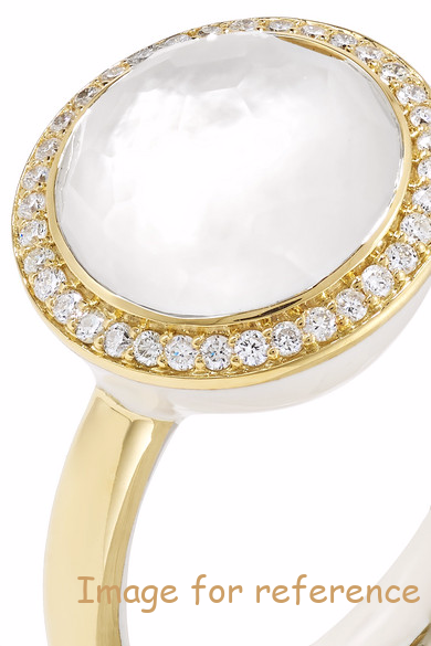 18K oro, mother-platar ceramic ring3 ceramic ring 925 silver