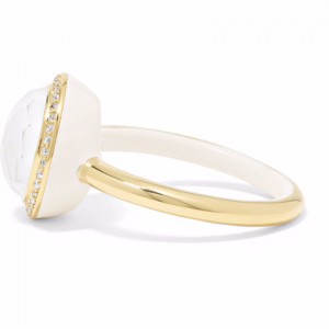 ceramic ring 925 plata