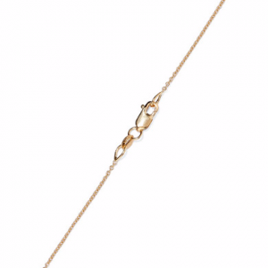 18K gold multi-stone necklace