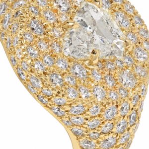 18K gold ring