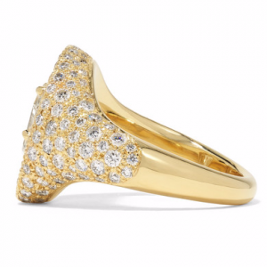 18K gold ring