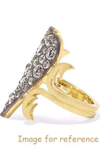 18K gold sterling silver diamond ring jewelry wholesaler4 18K gold sterling silver diamond ring jewelry wholesaler2