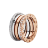 custom 18K rose and 18K white gold ring from JINGYING jewelry GuangZhou JingYing focus on custom wholesale ring necklaces bracelets earrings sterling silver 925 ювелирные изделия