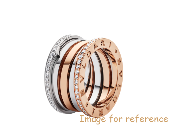 custom 18K rose and 18K white gold ring from JINGYING jewelry GuangZhou JingYing focus on custom wholesale ring necklaces bracelets earrings sterling silver 925 jewelry