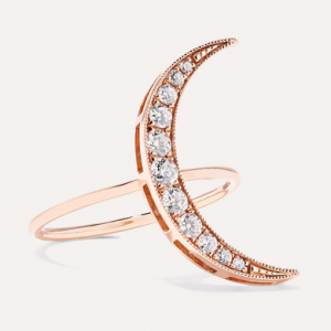 18K rose gold diamond ring wholesaler