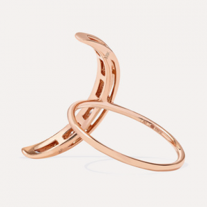 18K rose gold diamond ring wholesaler1
