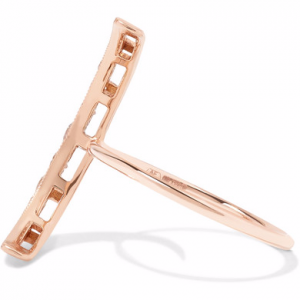 18K rose gold diamond ring wholesaler1