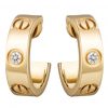 yellow white gold earrings