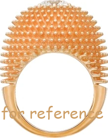 18k PINK GOLD DIAMOND RING3 18k PINK GOLD DIAMOND RING2