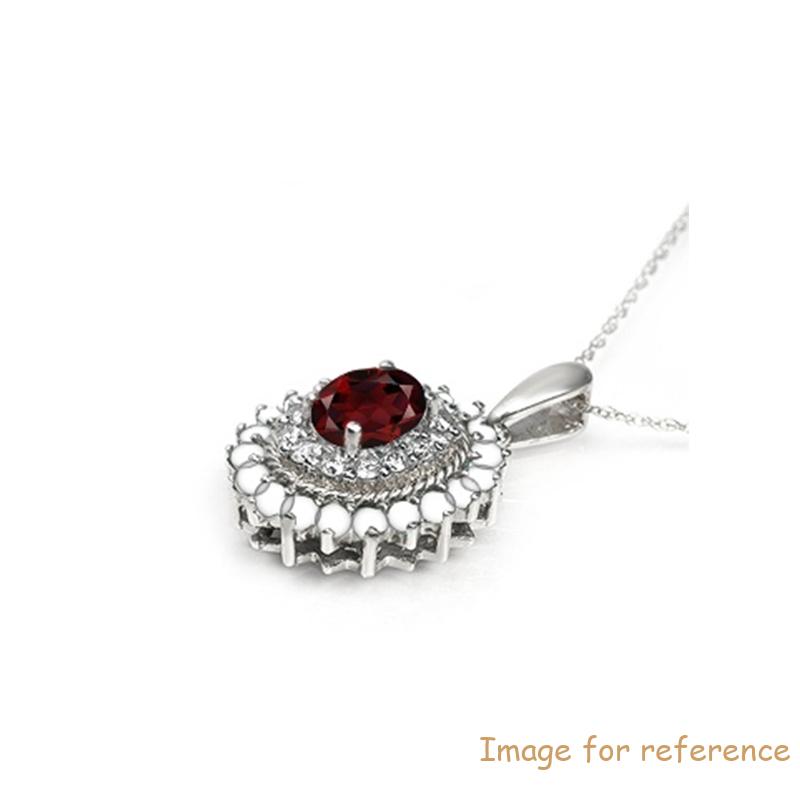 Red Garnet Pendant