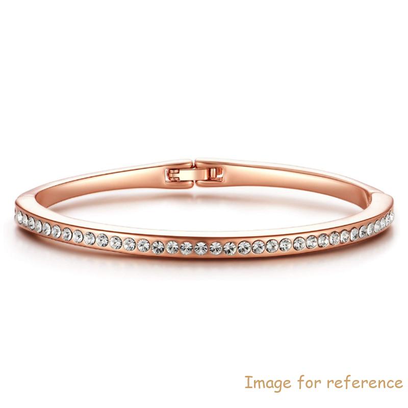 Hinged Bangle Rose Gold