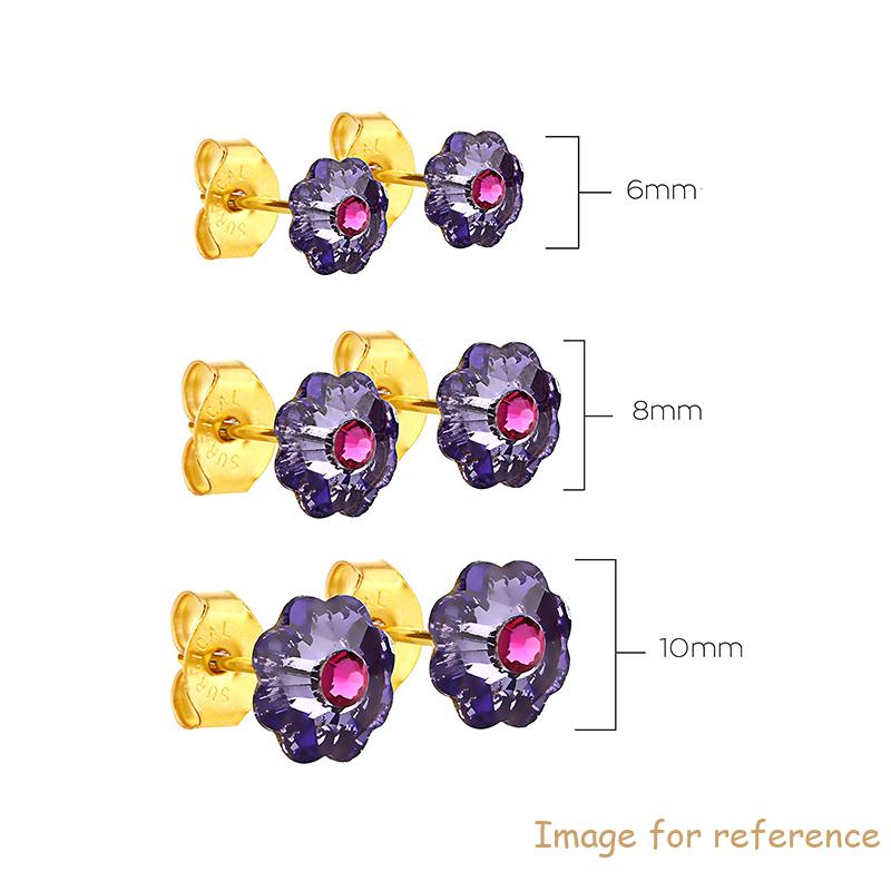 Coated Stud Earrings