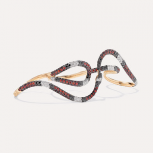 Custom GUCCI 18k gold multi-stone ring wholesalser