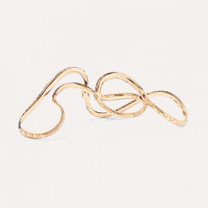 Custom GUCCI 18k gold multi-stone ring wholesalser2