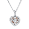GAI Diamond Heart Necklace Custom manufacturer. GuangZhou JingYing focus on custom wholesale ring necklaces bracelets earrings sterling silver 925 jewelry