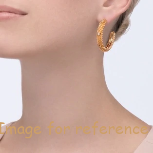 PINK GOLD DIAMONDS EARRINGS