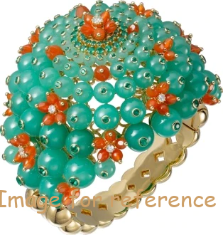 YELLOW GOLD EMERALDS BRACELET4 YELLOW GOLD EMERALDS BRACELET1