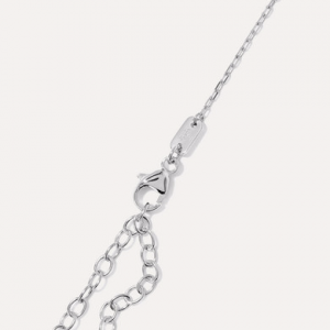 custom Gucci 18K white gold diamond necklace wholesaler3