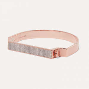 OEM silver rose gold vermeil diamond bracelet 925 silver jewelry wholesaler