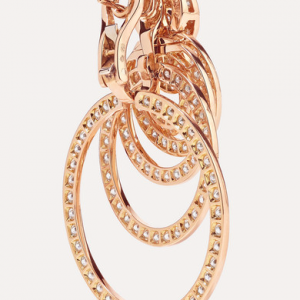 rose gold zirconia earrings OEM Factory jewelry custom wholesaler