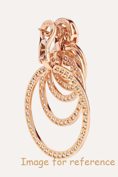 rose gold zirconia earrings OEM Factory jewelry custom wholesaler2 rose gold zirconia earrings OEM Factory jewelry custom wholesaler