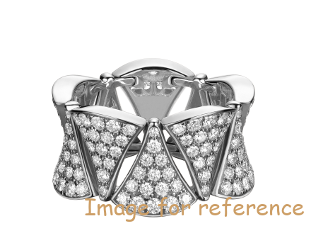 rose white gold ring1 silver fine jewelry