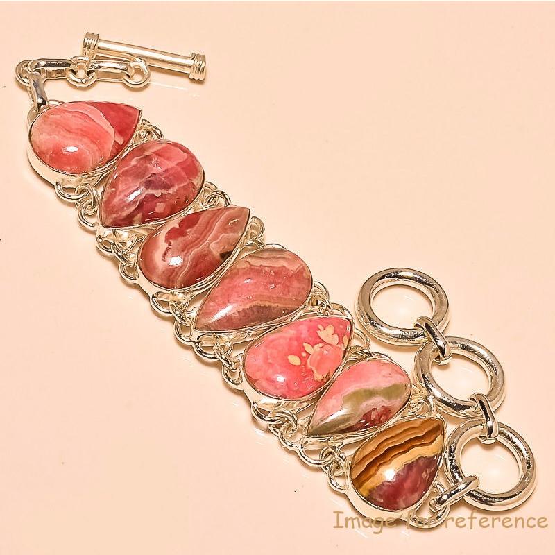 Natural Rhodochrosite Bangle