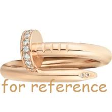 18k gold customize ring 925 Sølvsmykkerprodusent