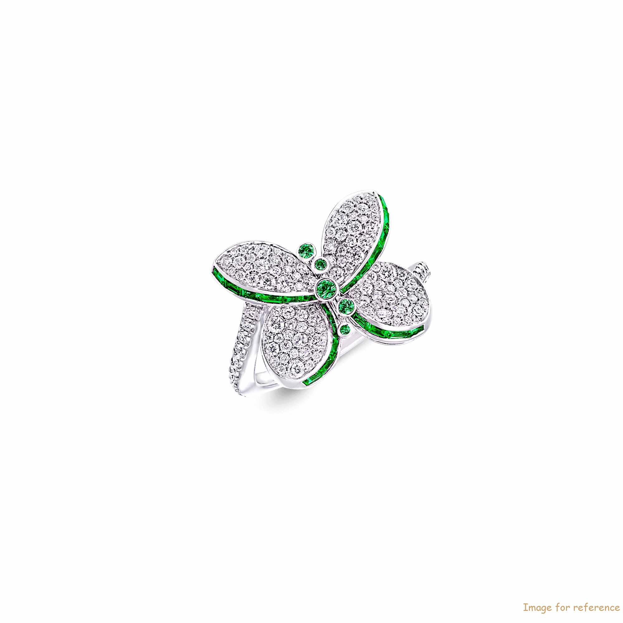 925 silver jewelry manufacturer Butterfly Ring OEM ODM1