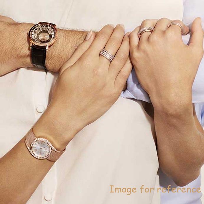 925 silver ring in 18K rose gold OEM factory manufacturer