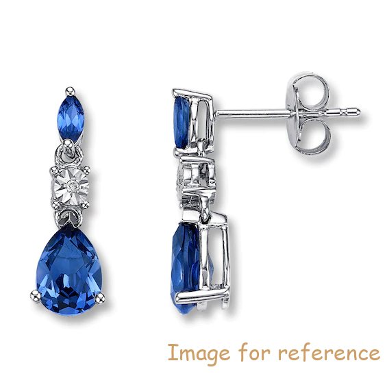 AAA Cubic Zirconia Earrings 10K White Gold OEM factory China