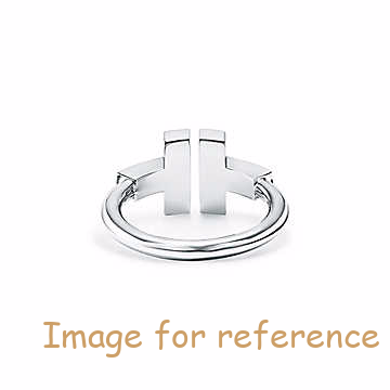 China oem silver wholesale Ring in 18k White Gold