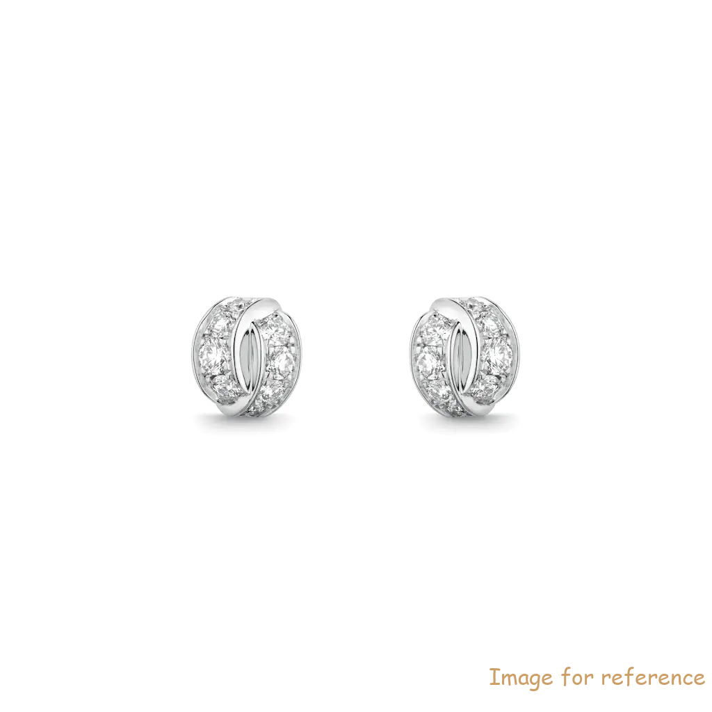 Customized earrings 925 Sterling kumush zargarlik buyumlari