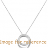 Fashion Necklace Customized 925 Bijuterii de argint sterling
