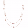 OEM SILVER SAUTOIR NECKLACE, ROSE GOLD MANUFACTURE