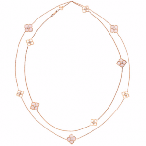 OEM SILVER SAUTOIR NECKLACE, ROSE GOLD MANUFACTURE