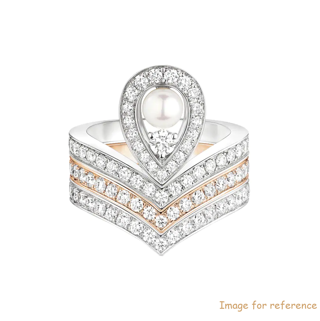 Women Jewelry Plated AAA Cubic Zirconia white gold ring 925 gümüş takı üreticisi